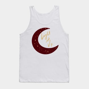 Crescent City Quote Light It Up - White Background Tank Top